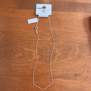 NWT Sterling Silver Adjustable Chain